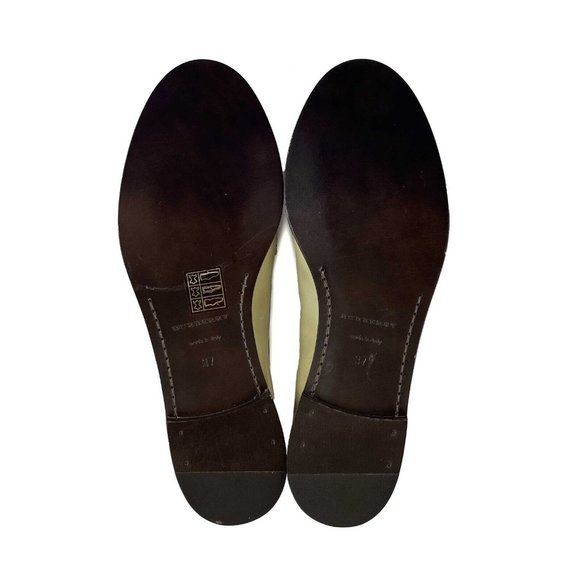 Burberry - Cream Patent Loafer - Cream - 37 / US 7 - Shoes - Picture 6 of 13